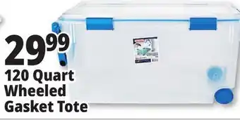Ocean State Job Lot Sterilite Wheeled Gasket Storage Box 120 Qt offer