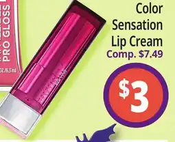 Ocean State Job Lot Color Sensation Lip Cream offer