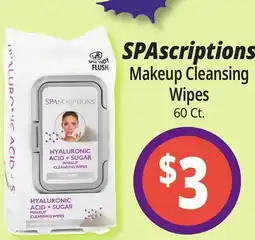 Ocean State Job Lot SPAscriptions Makeup Cleansing Wipes offer