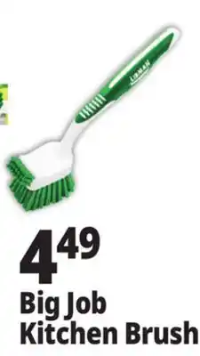 Ocean State Job Lot Big Job Kitchen Brush offer