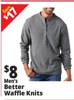 Ocean State Job Lot Men's Better Waffle Knits offer