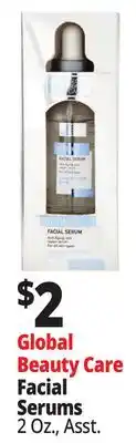 Ocean State Job Lot Global Beauty Care Facial Serums offer