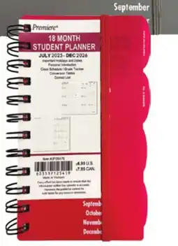 Ocean State Job Lot 4x6 2025/2026 18 Month Student Planners offer