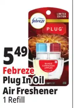 Ocean State Job Lot Febreze Plug In Oil Air Freshener offer