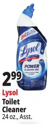 Ocean State Job Lot Lysol Toilet Cleaner offer