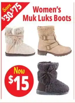 Ocean State Job Lot Women's Muk Luks Boots offer