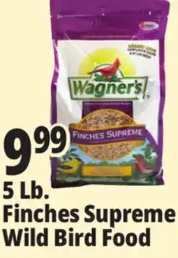 Ocean State Job Lot Wagner's Finches Supreme Premium Wild Bird Food 5 lbs offer