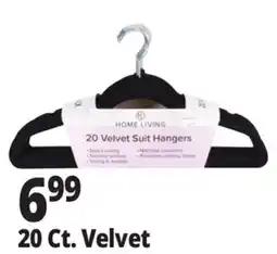 Ocean State Job Lot HomeLiving Velvet Suit Hangers 20 Count offer