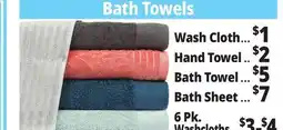 Ocean State Job Lot Bath Towels offer