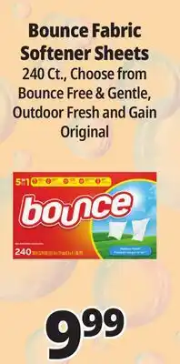 Ocean State Job Lot Bounce Free & Gentle Dryer Sheets 240 Count offer