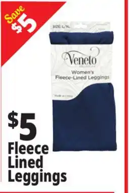 Ocean State Job Lot Fleece Lined Leggings offer