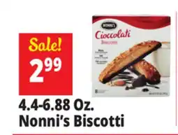 Ocean State Job Lot Biscotti offer