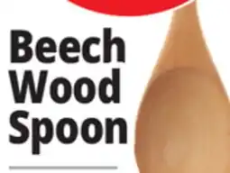 Ocean State Job Lot Beech Wood Spoon offer