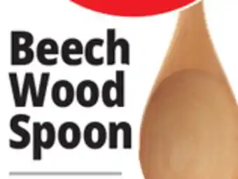 Ocean State Job Lot Beech Wood Spoon offer