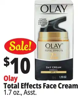 Ocean State Job Lot Olay Total Effects 7-In-1 Day Cream 1.7 oz offer