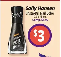 Ocean State Job Lot Sally Hansen Insta-Dri Nail Color offer