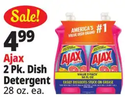 Ocean State Job Lot Ajax 2 Pk. Dish Detergent offer