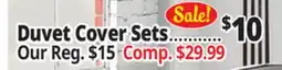 Ocean State Job Lot Duvet Cover Sets offer