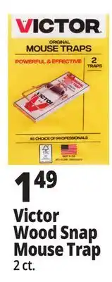 Ocean State Job Lot Victor Wood Snap Mouse Trap offer
