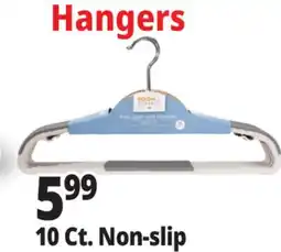 Ocean State Job Lot Nest Accents Non-Slip Clothes Hangers 10 Count offer