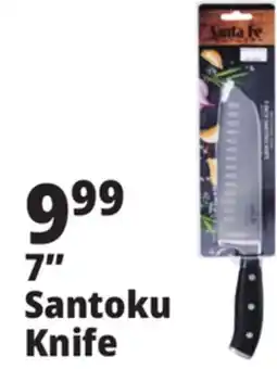 Ocean State Job Lot Santa Fe Professional Grade 7-Inch Santoku Knife offer
