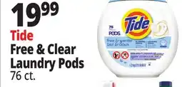 Ocean State Job Lot Tide Pods Free & Gentle Laundry Detergent Pacs 76 Count offer
