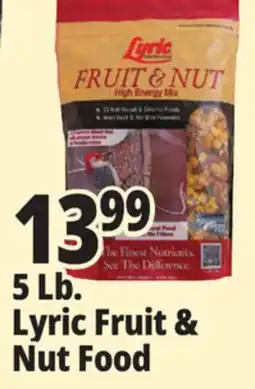 Ocean State Job Lot Lyric Fruit and Nut High Energy Wild Bird Food Mix 5 lbs offer