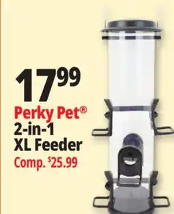 Ocean State Job Lot Perky-Pet 2-In-1 XL Bird Feeder offer