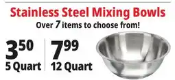Ocean State Job Lot Stainless Steel Mixing Bowls offer