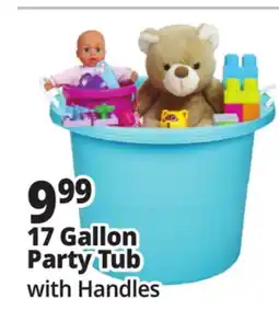 Ocean State Job Lot 17 Gallon Party Tub offer