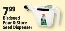 Ocean State Job Lot Birdseed Pour & Store Dispenser offer