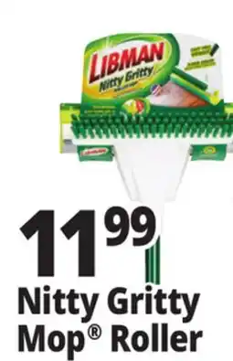 Ocean State Job Lot Libman Nitty Gritty Roller Mop offer