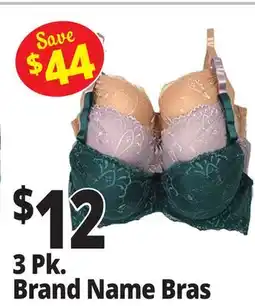 Ocean State Job Lot 3 Pk. Brand Name Bras offer