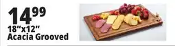 Ocean State Job Lot Smith & Callahan Oiled Acacia Cutting Board with Grooved Edge offer
