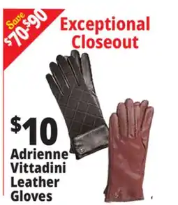 Ocean State Job Lot Adrienne Vittadini Leather Gloves offer