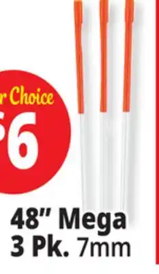 Ocean State Job Lot 48 Fiberglass Mega Driveway Stakes 3 Count offer