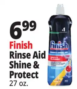 Ocean State Job Lot Finish Powerball Rinse & Shine Aid 27 oz offer