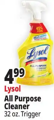 Ocean State Job Lot Lysol All Purpose Lemon Breeze Cleaner 32 oz offer