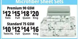 Ocean State Job Lot Microfiber Sheet Sets offer