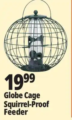 Ocean State Job Lot Yankee Trader Globe Cage Squirrel Proof Bird Feeder offer