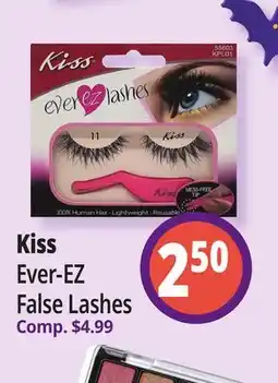 Ocean State Job Lot Kiss Ever-EZ False Lashes offer