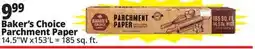 Ocean State Job Lot Baker's Choice Parchment Paper offer