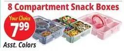 Ocean State Job Lot 8 Compartment Snack Boxes offer