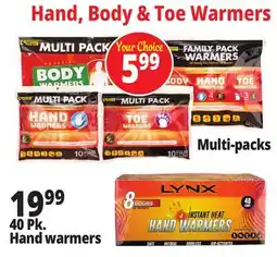 Ocean State Job Lot Hand, Body, Toe, Warmers offer