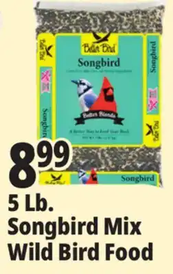 Ocean State Job Lot Better Bird Songbird Better Blends Food 5 lbs offer