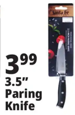 Ocean State Job Lot Santa Fe Professional Grade 3.5-Inch Pairing Knife offer