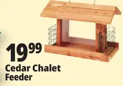 Ocean State Job Lot Cedar Chalet Feeder offer