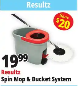 Ocean State Job Lot Spin Mop & Bucket System offer