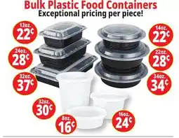 Ocean State Job Lot Plastic Food Containers offer