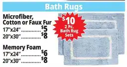 Ocean State Job Lot Bath Mats offer